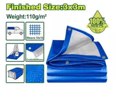 Брезент 3x3 м DYLLU DTTQ1833