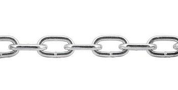 Цепь короткозвенная, сварная оцинкованная, 6 мм STARFIX