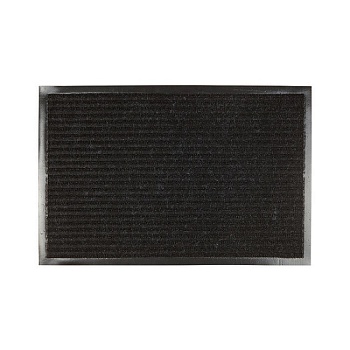 Коврик 40x60 см влаговпитывающий ребристый черный,  Blabar Tuff 92130