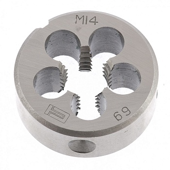 Плашка М14 х 2 мм, 77037, Сибртех