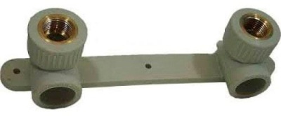 Планка под смеситель с внутренней резьбой, серый, VALFEX