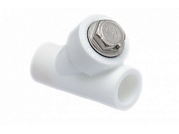 Фильтр полипропиленовый, внутр/внутр 25 мм 45 гр, белый, РосТурПласт