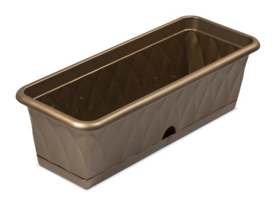 Ящик для цветов пластмассовый 58 см "Сиена" Мартика