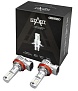 Лампа светодиодная автомобильная START H11 PGJ19-2 12V 40W 5000Лм 6000К SKYWAY S08201622, 2шт
