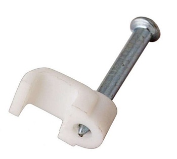 Скоба крепежная плоская 12 х 6 мм (50 шт), Rexant 07-4212