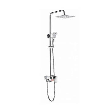 Душевая система со смесителем и тропическим душем L2478 LEDEME 