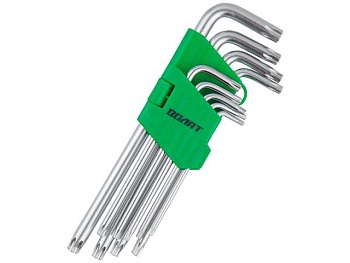 Набор ключей Torx, T10-T50 ВОЛАТ