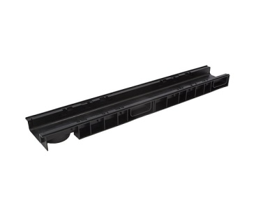 Лоток 100.65 h69 пластиковый Ecoteck (черный)