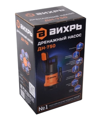 Насос дренажный Вихрь ДН-750