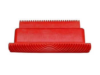 Аппликатор резиновый с эффектом под дерево, 12 см, STMDECOR MS21-5