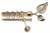 Наконечник Лист 16,19 мм, антик, 2 шт