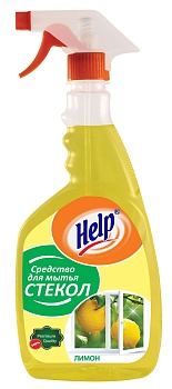 Средство для стекол Help Лимон с распылителем 750мл