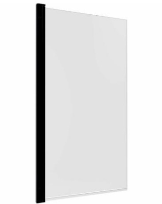 Душевая шторка для ванны Triton Соло Блэк прозрачная 1400мм