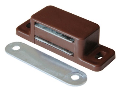 Защелка магнитная, коричневая (2 шт), STARFIX SMZ1-107-2