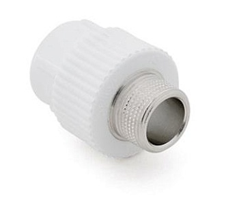 Муфта комбинированная, наружная резьба, 32x1