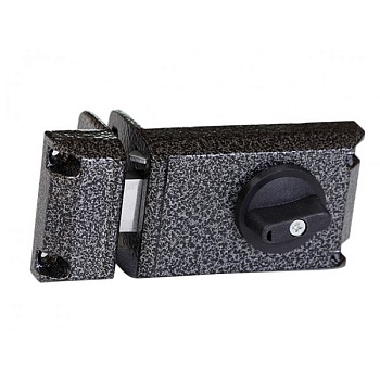 Замок накладной антик серебро ЗН2Д-Б ВОЛМЕТ