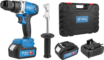 Дрель-шуруповерт аккумуляторная BULL SR 1802 Xcase  XLTpro Дрель-шуруповерт аккумуляторная BULL SR 1802 Xcase  XLTpro