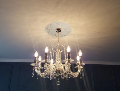 Декоративная розета инжекционная Solid С314/45