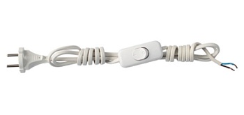 Выключатель для бра на шнуре белый ШАВ2-6,0-0,75 Bylectrica