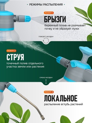 Опрыскиватель помповый 2 литра GPT ZFB-2