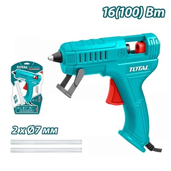 Пистолет клеевой TOTAL TT001116 Пистолет клеевой TOTAL TT001116