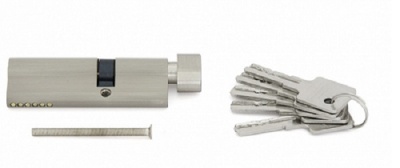 Цилиндровый механизм ZN 90 (35x55) C BK SN Palladium