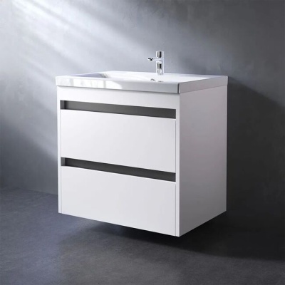 Тумба подвесная Pulse 60 с умывальником AM.PM M91-FHX0602-WCC0602WG