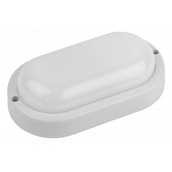 Светильник светодиодный овальный IP65 8Вт 760Лм 6500К D160 ЭРА