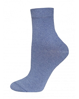 Носки женские 1216 рис.000 джинс BASIC (средней длины), Брестский чулочный комбинат