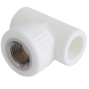 Тройник ПП с внутренней резьбой 25x1/2