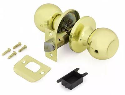 Ручка защелка 6072 PB PS Фабрика замков