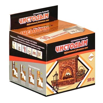 Очиститель дымоходов ЧистоДым 500 г (10х50 г)