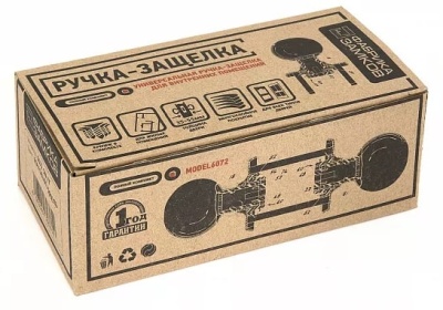 Ручка защелка 6072 PB PS Фабрика замков