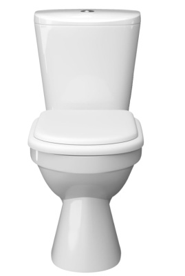 Унитаз-компакт Керамин Лаго белый (с мягким сиденьем, косой выпуск, арматура Инкоэр)