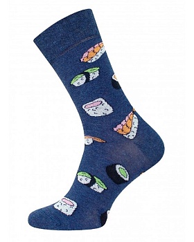 Носки мужские 2127 рис.446 т.синий меланж, Брестский чулочный комбинат