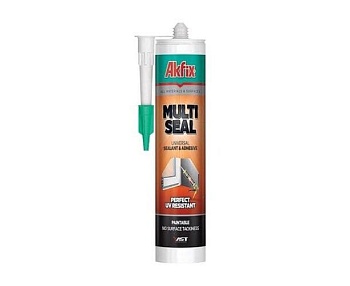 Клей-герметик гибридный Multi Seal белый 290 мл, AKFIX AST42.0