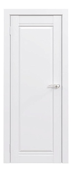 Дверное полотно Flahs eco Classic 01 200 см ЮНИ двери белый парящая филенка