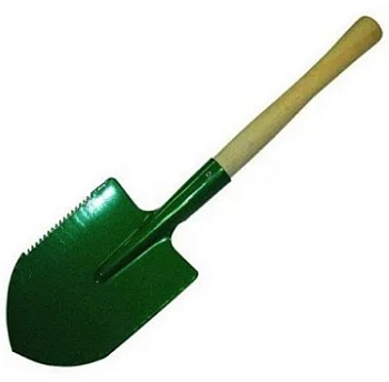 Лопата туристическая с черенком, 010424