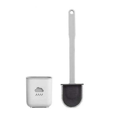 Ершик для унитаза силиконовый 37см LS-13