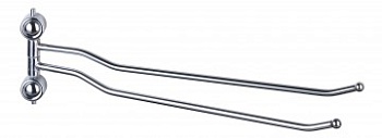 Вешалка 2 крючка Axentia 280010