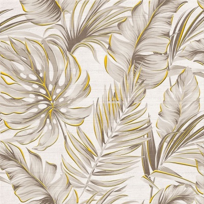 Элемент панно Brasiliana Тропик 2 светло-бежевый 250х500мм, Березакерамика