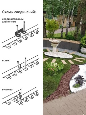 Лента бордюрная NewFix Roll Б-100.04.04-ПП, Стандартпарк 08250404-Ч