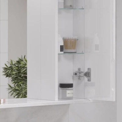 Шкаф навесной зеркальный Joli 70 правый Volna