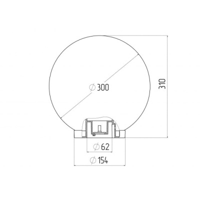 Светильник НТУ 02-100-301 УХЛ1.1 призма молочно-белый Свет