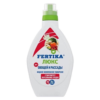 Удобрение минеральное для овощей и рассады Люкс 500 мл Fertika