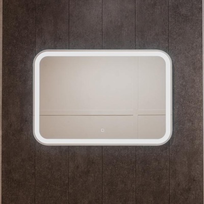 Зеркало Давид-S 80х55 см Silver Mirrors LED-00002738 (бегущая подсветка, сенсор, диммер)