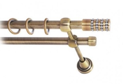 Наконечник Барамелло 16 мм, антик, 2 шт