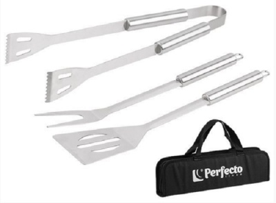 Набор приборов для барбекю, 3 предмета, 47-111331 PERFECTO LINEA