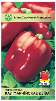 Перец Калифорнийское чудо 15шт МинскСортСемОвощ