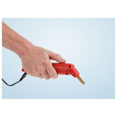 Паяльник для пластика 70 Вт WG 7002 WORTEX 0323288 (кейс, набор скоб)